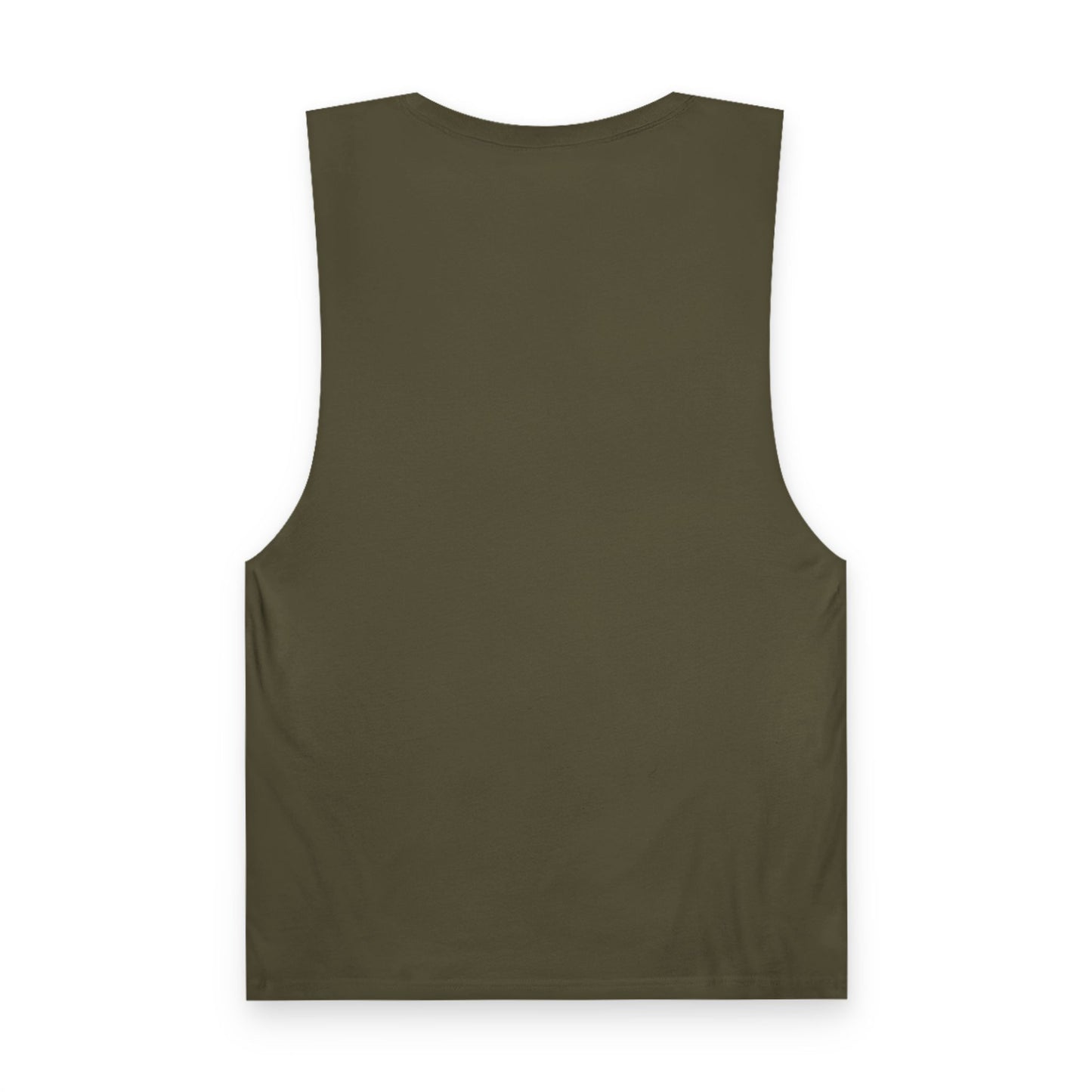 Minimal Tree Circle Tank Top — Simple Nature Graphic Sleeveless Shirt